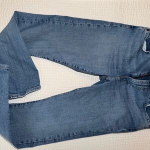 Levi's Blue Denim Jeans with Brown Patch